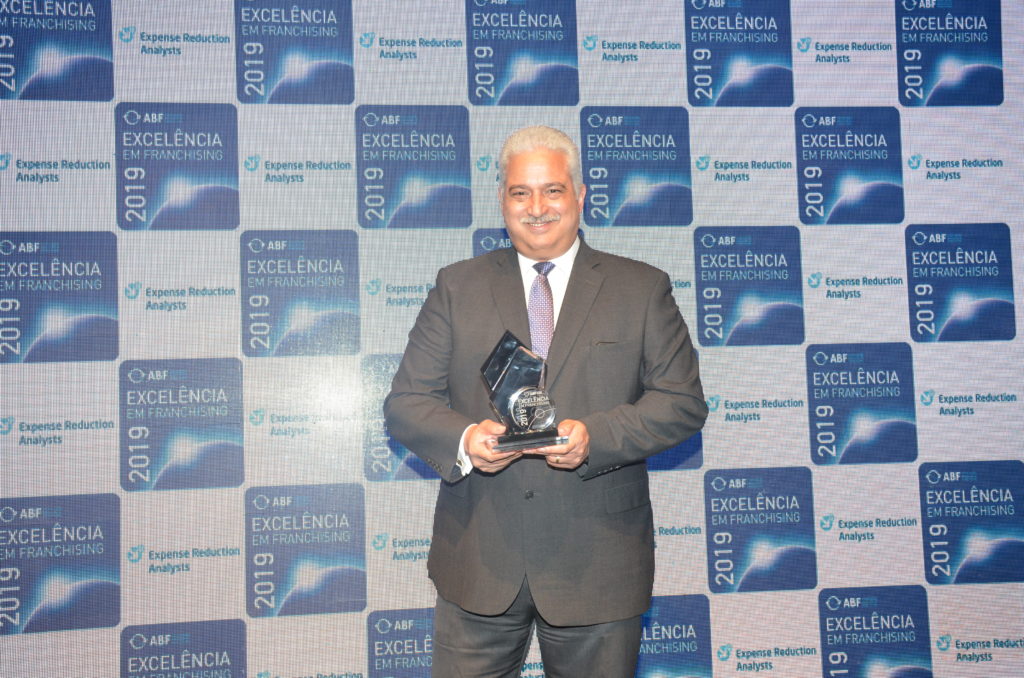 Fernando Macedo Premio Excelencia em franchising 2019